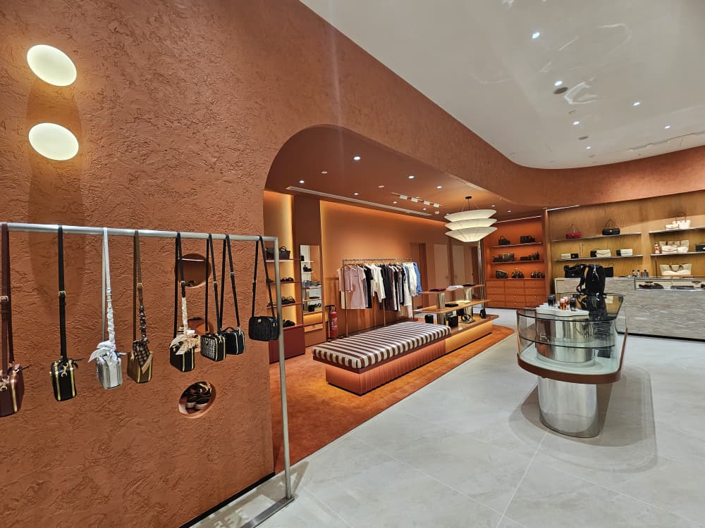 Bonia retail fit-out at IOI City Mall in Putrajaya